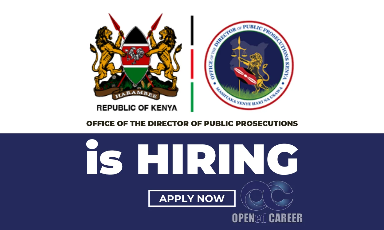 ODPP Announces 217 Job Vacancies Including 140 Prosecution Counsel Positions