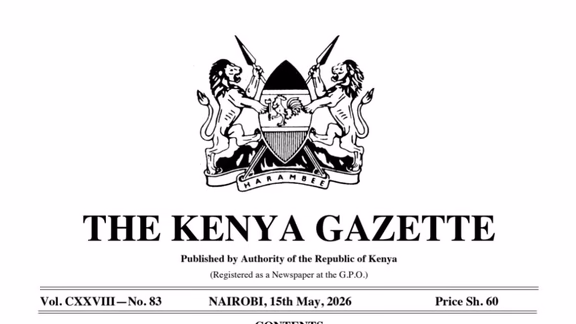 Kenya Gazette May 2026: EACC Graft Exposé, Budget Cuts & New Appointments